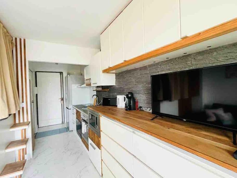 Charmant Studio Pour 3 Personnes Vallauris Exteriör bild