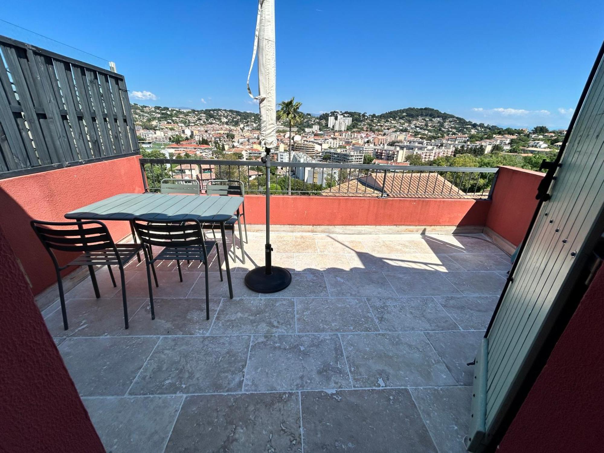 Charmant Studio Pour 3 Personnes Vallauris Exteriör bild